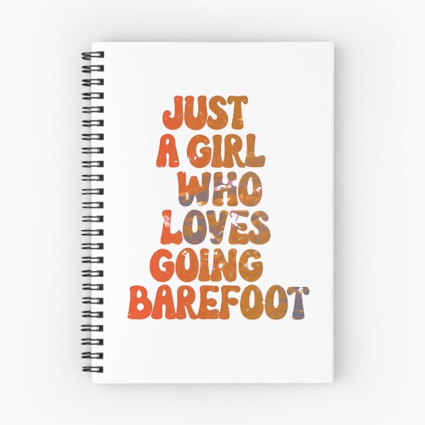 Item preview, Just a girl who loves going barefoot designed and sold by Bernd Friese.
