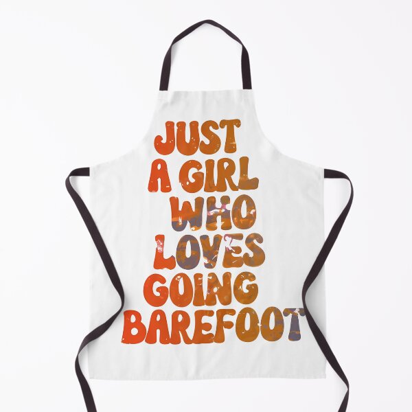 Item preview, Just a girl who loves going barefoot designed and sold by Bernd Friese.