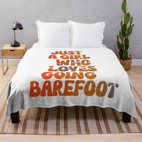 Item preview, Just a girl who loves going barefoot designed and sold by Bernd Friese.