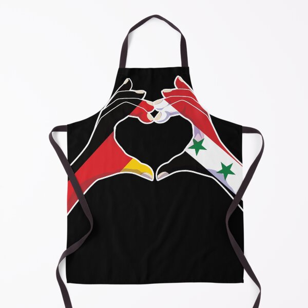 Item preview, Syria Syrian Germany German Love Heart Peace designed and sold by FlagX.