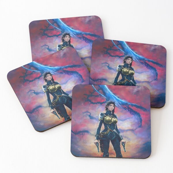 Item preview, Celestial steampunk warrior's stand designed and sold by artwaves.