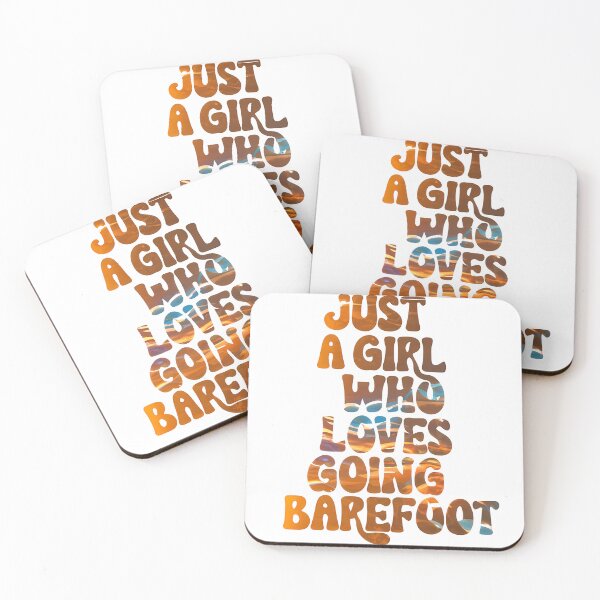 Item preview, Just a girl who loves going barefoot designed and sold by Bernd Friese.