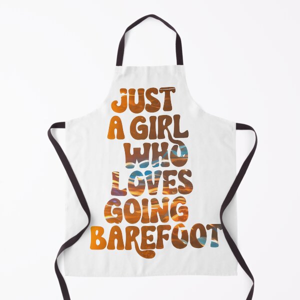 Item preview, Just a girl who loves going barefoot designed and sold by Bernd Friese.