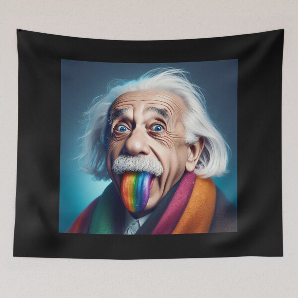Item preview,  Albert Einstein designed and sold by sevenmountains.