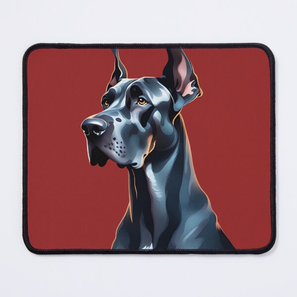 Item preview, German Great Dane Portrait designed and sold by MollyPetDesigns.