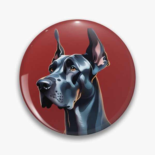 Item preview, German Great Dane Portrait designed and sold by MollyPetDesigns.