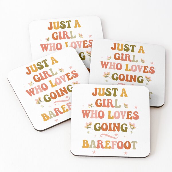 Item preview, girl who loves going barefoot designed and sold by Bernd Friese.