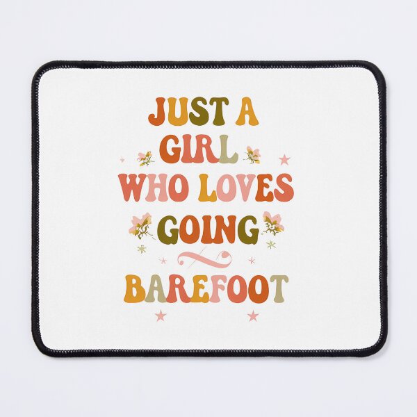 Item preview, girl who loves going barefoot designed and sold by Bernd Friese.