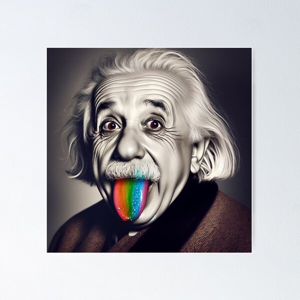 Item preview,   Albert Einstein designed and sold by sevenmountains.