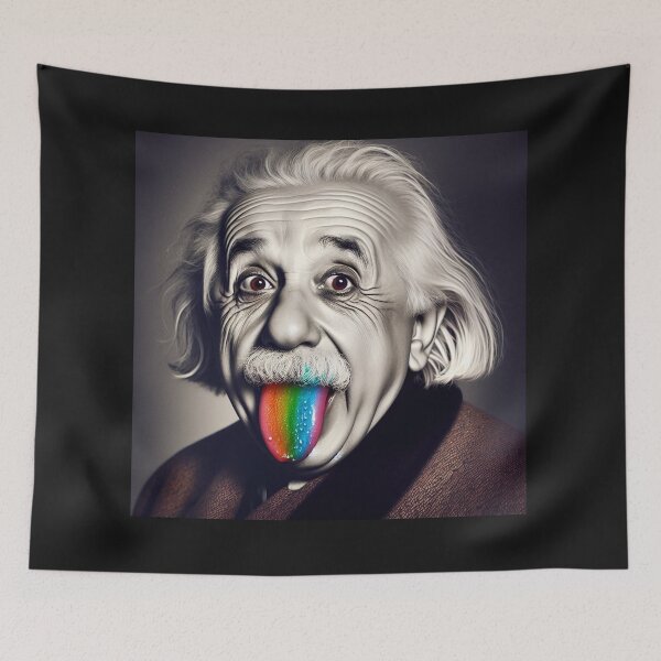 Item preview,   Albert Einstein designed and sold by sevenmountains.
