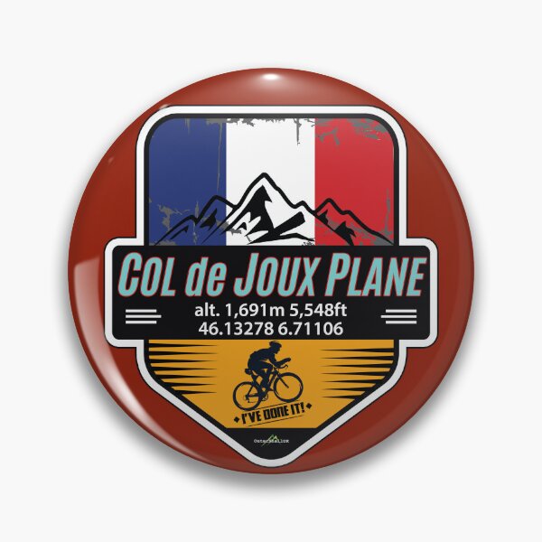 Item preview, Col de Joux Plane France Cycling Sticker T-Shirt I've Done It! 01 designed and sold by OuterShellUK.