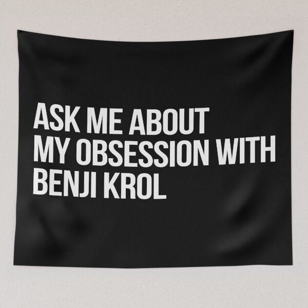 Item preview, Ask me About my Obsession with Benji Krol designed and sold by deluluhaze.