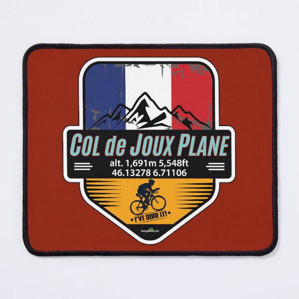 Item preview, Col de Joux Plane France Cycling Sticker T-Shirt I've Done It! 01 designed and sold by OuterShellUK.