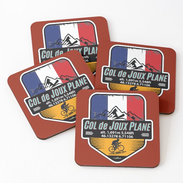 Item preview, Col de Joux Plane France Cycling Sticker T-Shirt I've Done It! 01 designed and sold by OuterShellUK.