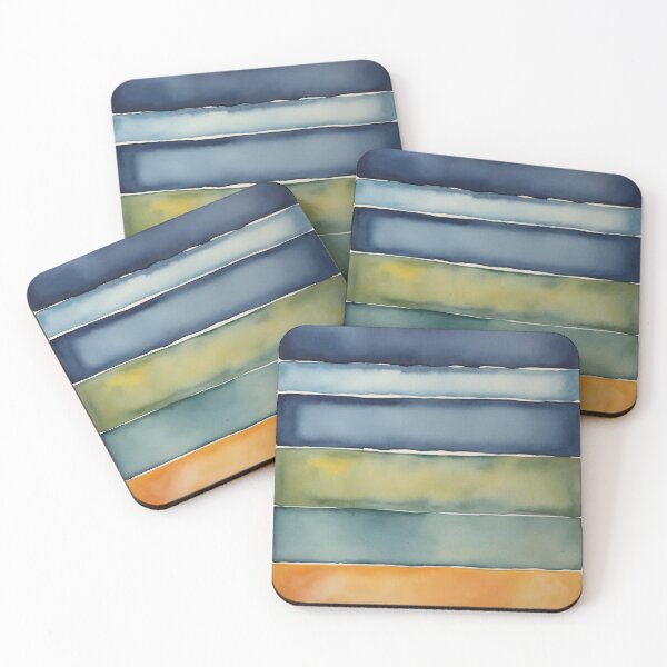 Item preview, Spectrum Stripes in Watercolor designed and sold by DeMuurdecoratie.
