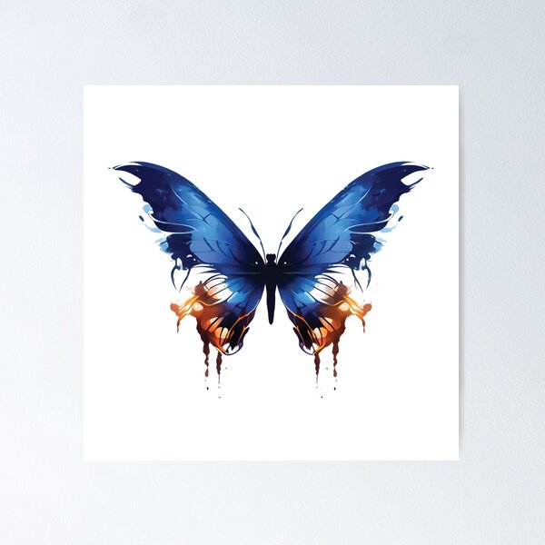 Item preview, Gossamer Wings: Aesthetic Butterfly in Watercolor Dreams designed and sold by Noorkin.