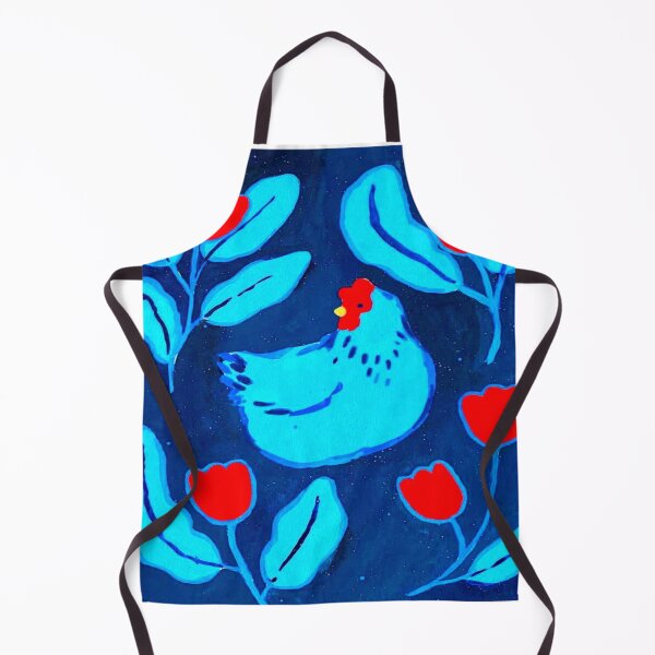 Item preview, Blue chicken designed and sold by Aiyinyangart.
