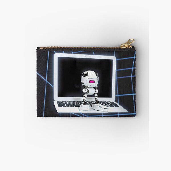 Item preview, The Neon Zen Room with laptop and robot designed and sold by Meeman.