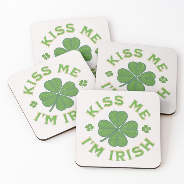 Item preview, Kiss Me Im Irish St Patricks Day Shamrock designed and sold by ZeptepiTrends.