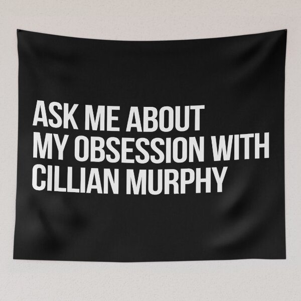 Item preview, Ask me About my Obsession with Cillian Murphy designed and sold by deluluhaze.