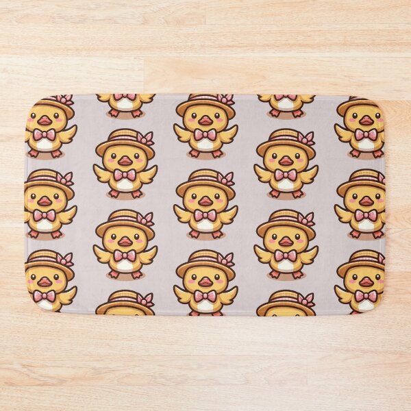 Item preview, Cute Duck with Hat designed and sold by PatternInArt.