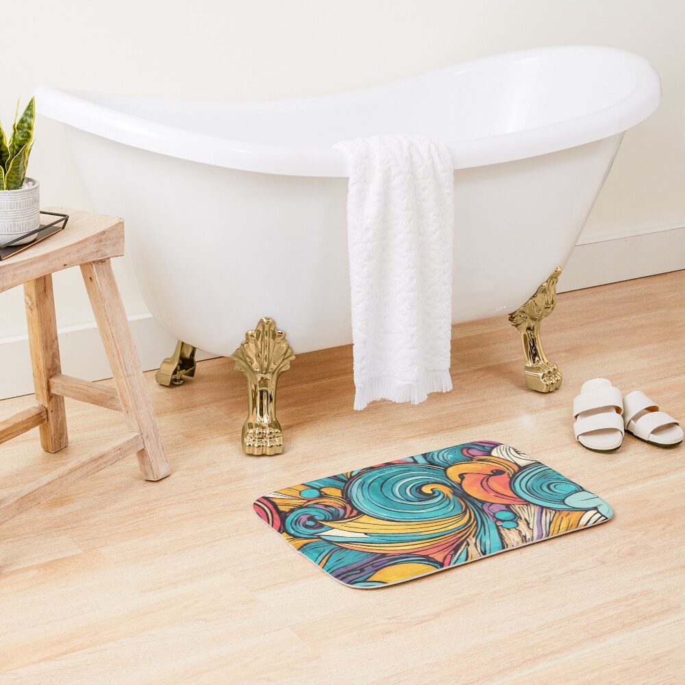 Item preview, Bath Mat designed and sold by LisaDesignArt.