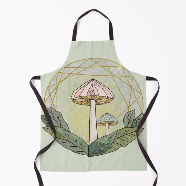 Item preview, Geometric Mushroom Love designed and sold by AdriaCaps Art & Design.