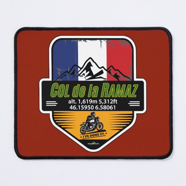 Item preview, Col de la Ramaz France Motorcycle Sticker T-Shirt I've Done It! 01 designed and sold by OuterShellUK.