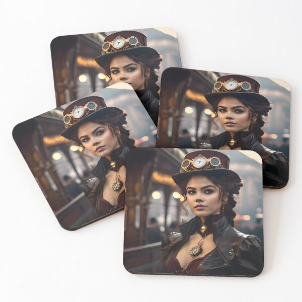 Item preview, Cog Couture ° Victorian Temporal Odyssey - Unique Fantasy Original gifts for him design Prints Art Wear Home Decor and merch designed and sold by naivnoia.