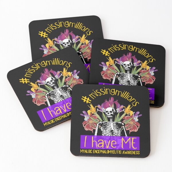 Item preview, MISSING MILLIONS ME MYALGIC ENCEPHALOMYELITIS AWARENESS  designed and sold by Marni Scofidio Desi9ns.