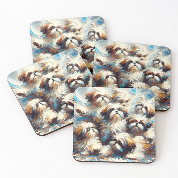 Item preview, Vibrant Shih Tzu Fantasy designed and sold by PawspectCreate.