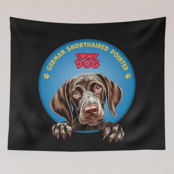 Item preview, I Love my dog German Shorthaired Pointer designed and sold by SerhiiArt.