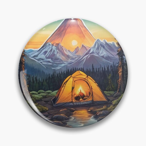 Item preview, Alpine Dawn by the Stream designed and sold by Daniel Haddad.