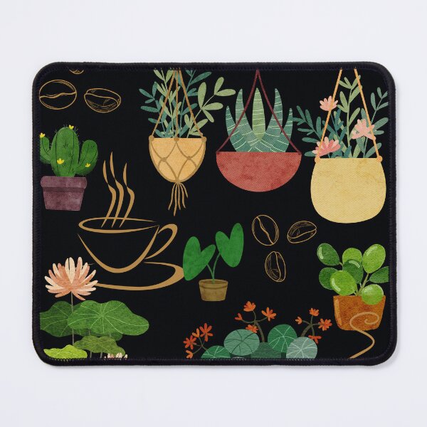 Item preview, Plants and Coffee designed and sold by AnulaArt.