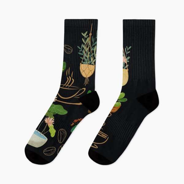 Item preview, Plants and Coffee designed and sold by AnulaArt.