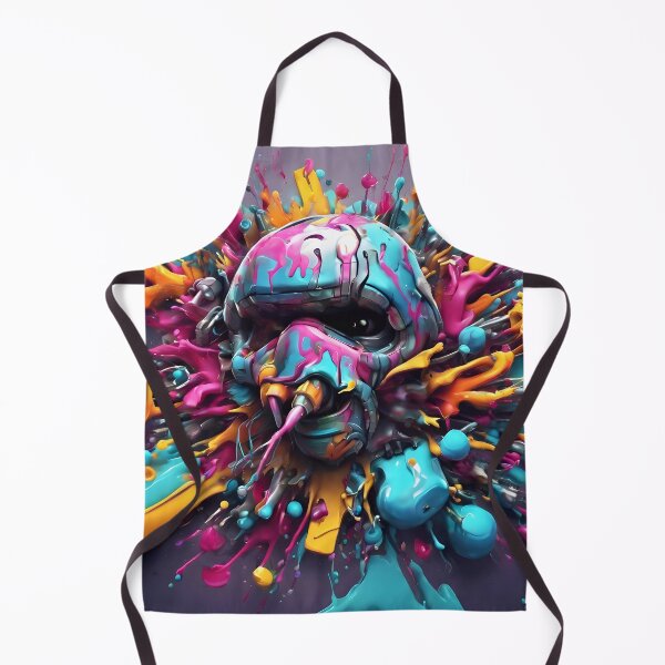 Item preview, Cool Biopunk Graffiti Art Pattern designed and sold by TheArtOfPat.