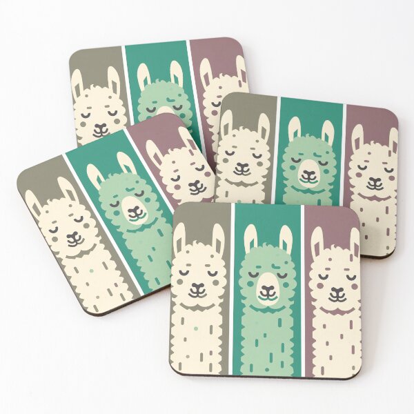 Item preview, Tranquil Llamas designed and sold by mYaro.