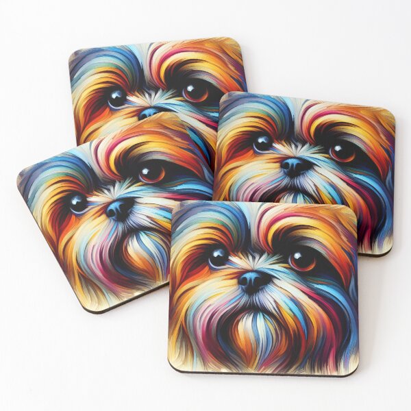 Item preview, Shih Tzu Harmony in Art designed and sold by PawspectCreate.