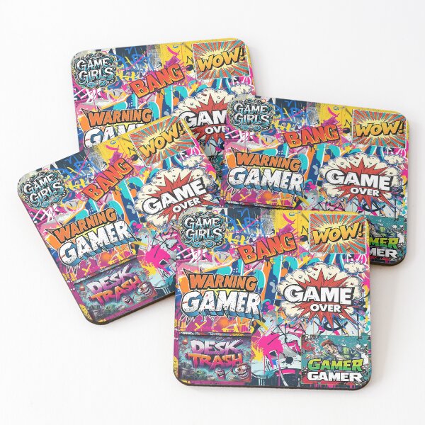 Item preview, Comic Book Gamer Mouse Pad Mat 2 designed and sold by Charlies-Artbox.
