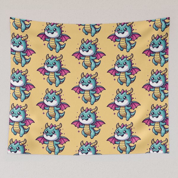 Item preview, Cute Baby Dragon designed and sold by PatternInArt.