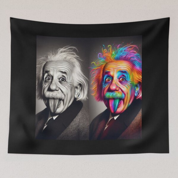 Item preview,  Albert Einstein designed and sold by sevenmountains.