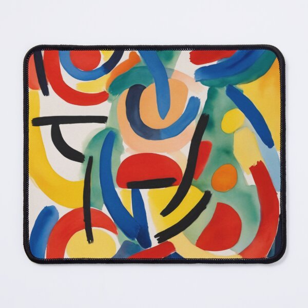 Item preview, Dance of Primary Brushstrokes designed and sold by DeMuurdecoratie.