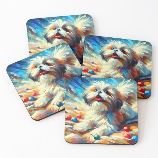 Item preview, Shih Tzu Artistic Affection designed and sold by PawspectCreate.