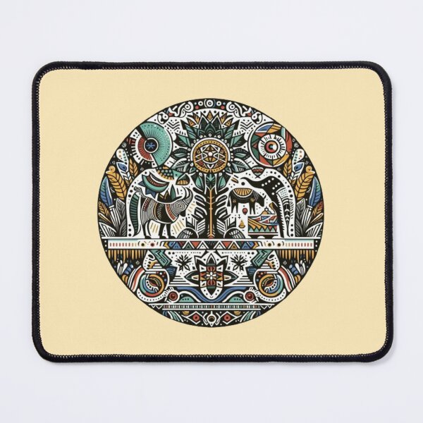 Item preview, Ndebele Design Tribal Pattern | African Style Geometry Art designed and sold by Agmari.