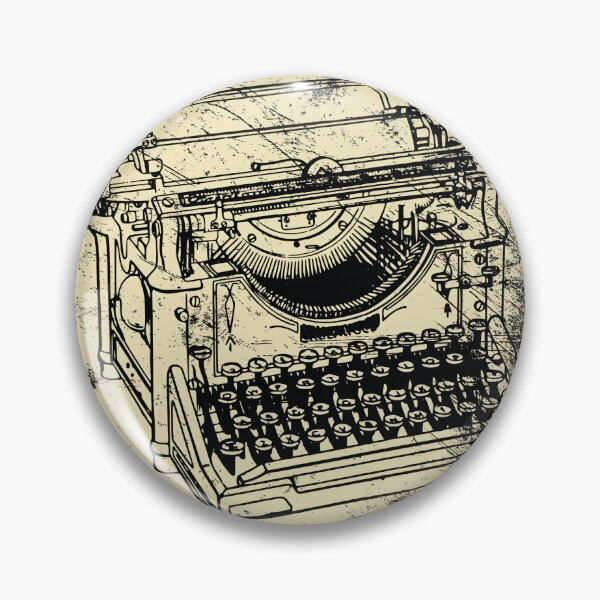 Item preview, VINTAGE DISTRESSED MANUAL TYPEWRITER BEIGE designed and sold by Marni Scofidio Desi9ns.