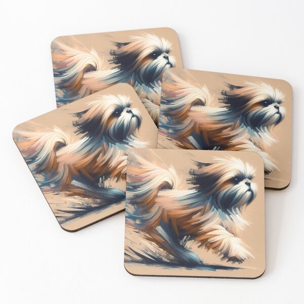 Item preview, Dynamic Expression of Shih Tzu designed and sold by PawspectCreate.