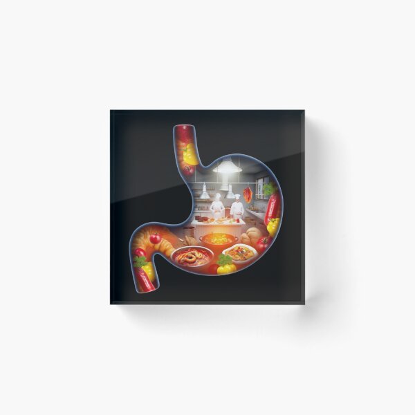 Aperçu de l'œuvre Cuisine dans le ventre créée et vendue par LuxProCoolShirt.
