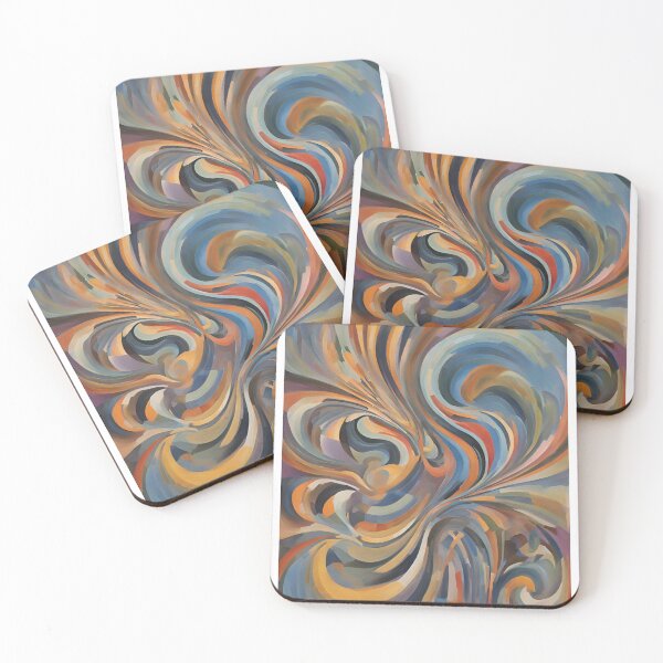 Item preview, Ethereal Reverie: Mesmerising Abstract Swirls Art designed and sold by Kesba7.