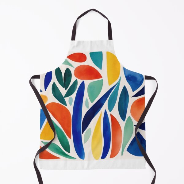 Item preview, Vibrant Watercolor Leaf Dance designed and sold by DeMuurdecoratie.