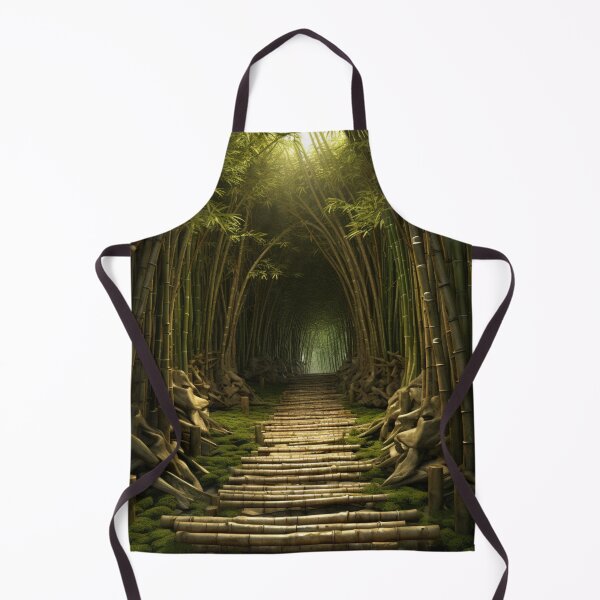 Item preview, Whispers of Tranquility: Serene Bamboo Forest Path designed and sold by Jemimo.